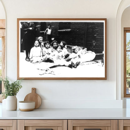 Street Life in Early 20th Century NYC: Children at Play