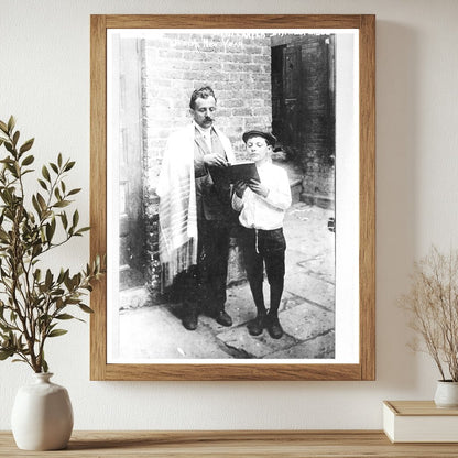 Jewish New Year Celebration in 1907 New York