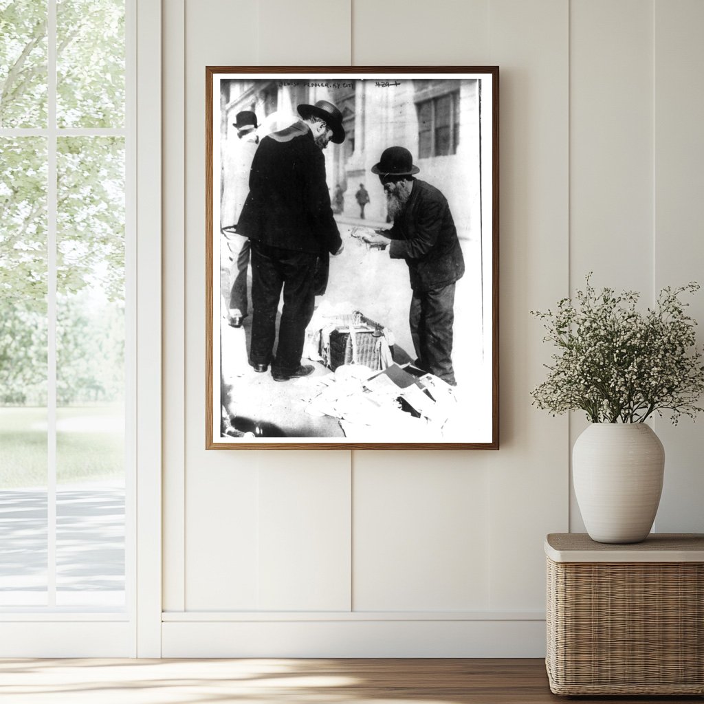 Vibrant Streets: Jewish Peddler in Early NYC