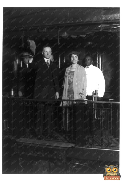Calvin & Grace Coolidges 1924 Tour: A Presidential Moment