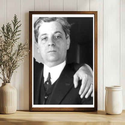Portrait of Theodore Bauer: Early 20th Century Impact