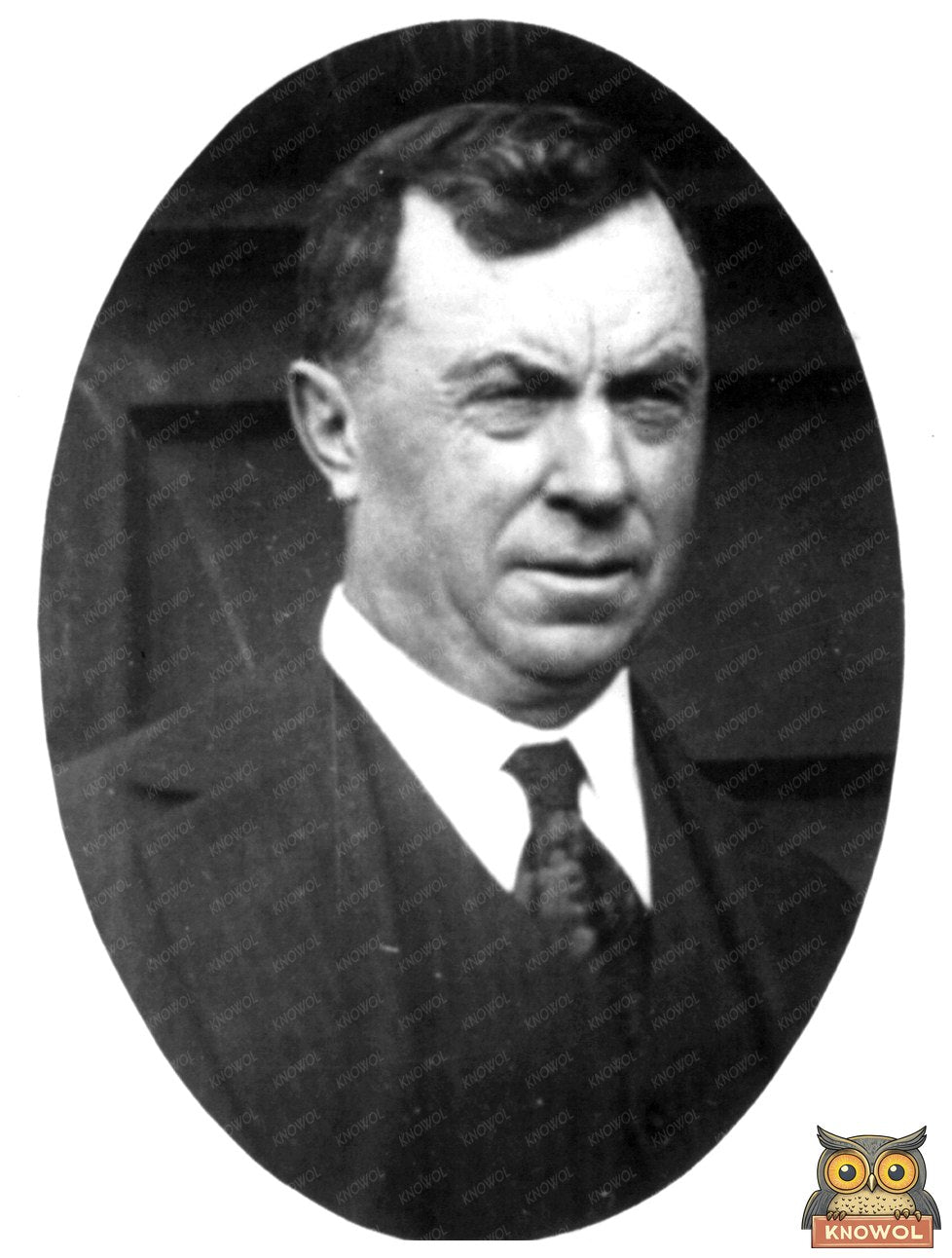 1923 Portrait of an Early 20th Century Political Leader