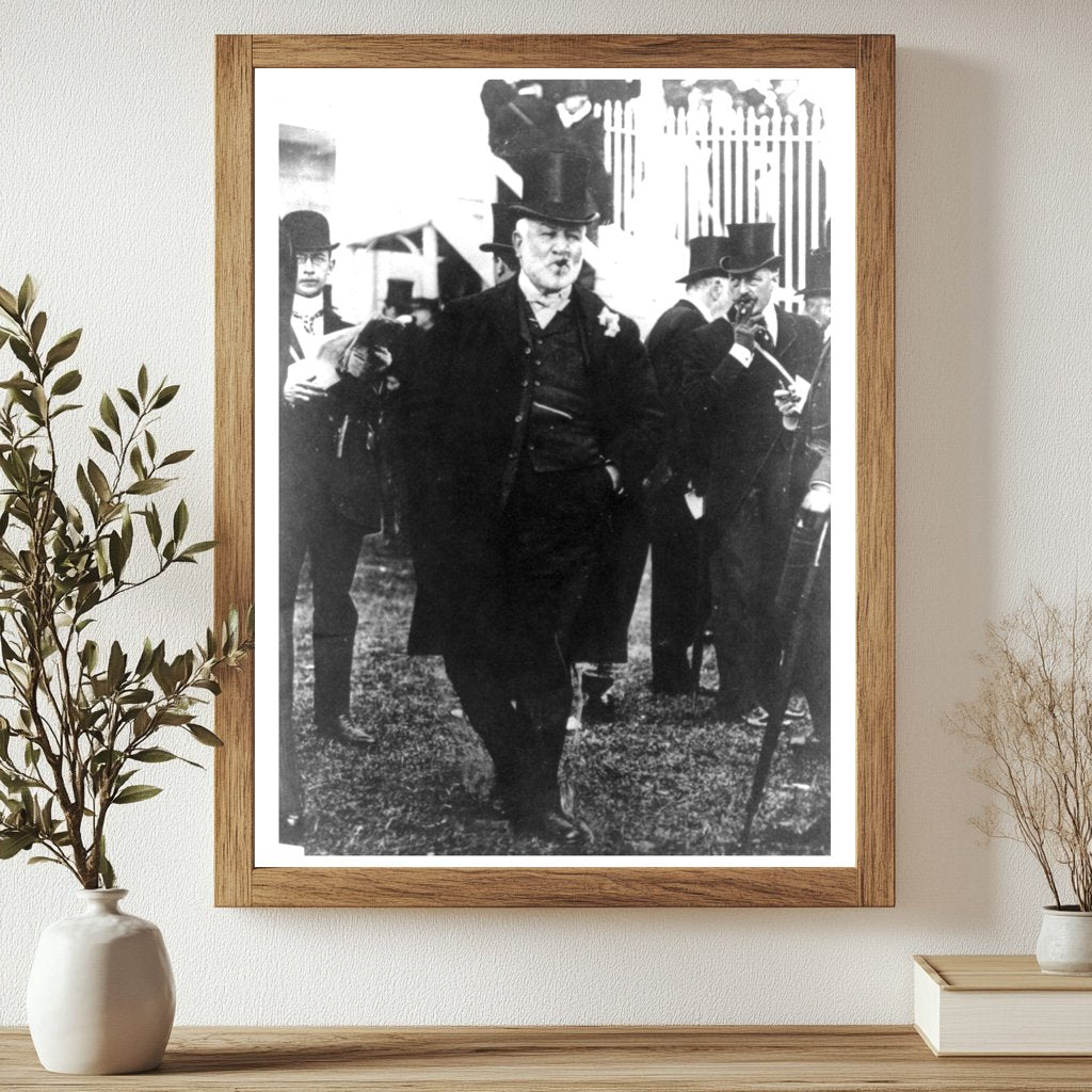 Historic Portrait of Tammany Hall Leader in NYC