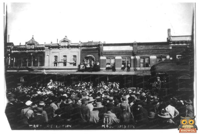 1908 Kansas Political Reception: A Moment in History