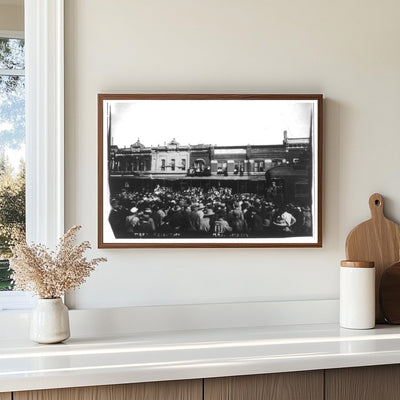 1908 Kansas Political Reception: A Moment in History