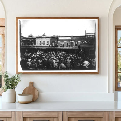 1908 Kansas Political Reception: A Moment in History