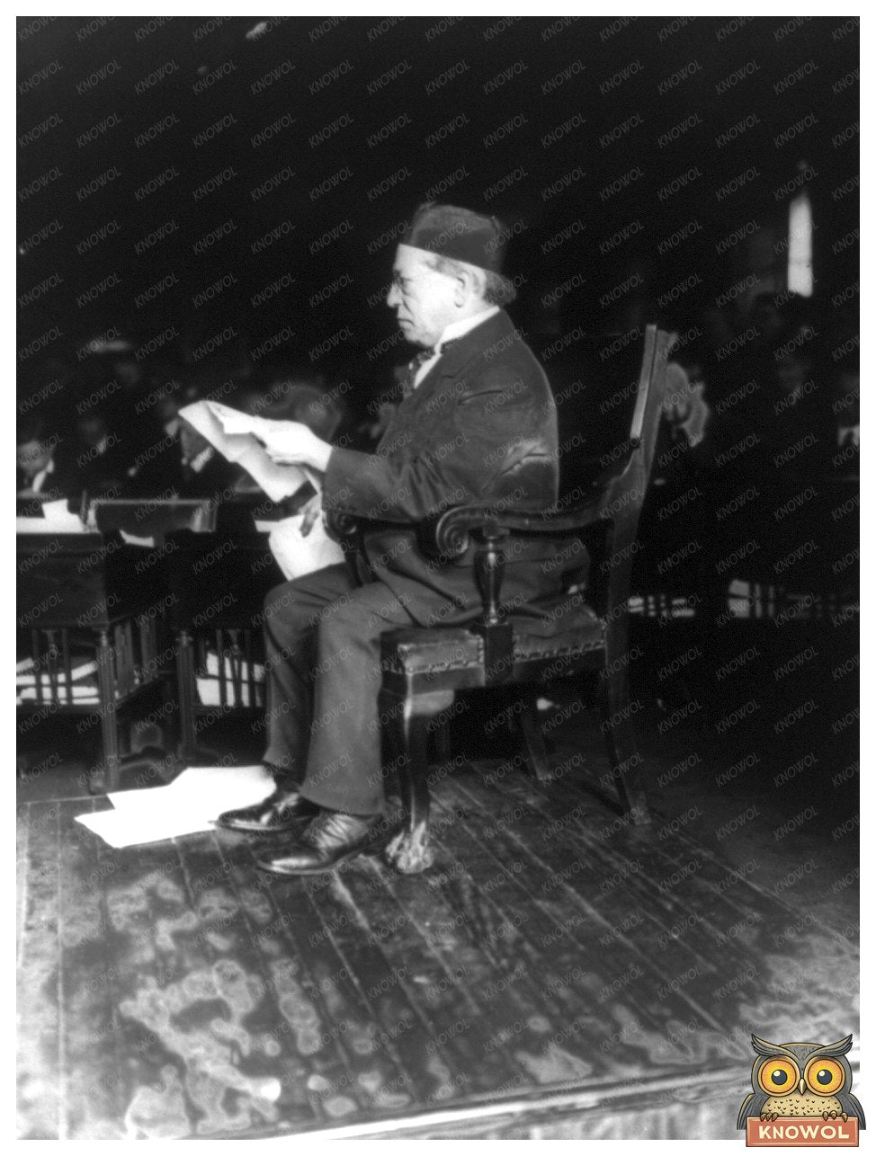 Samuel Gompers Advocates for Labor Rights, 1915