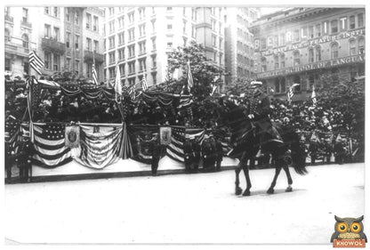 1908 New York City Police Parade on Horseback