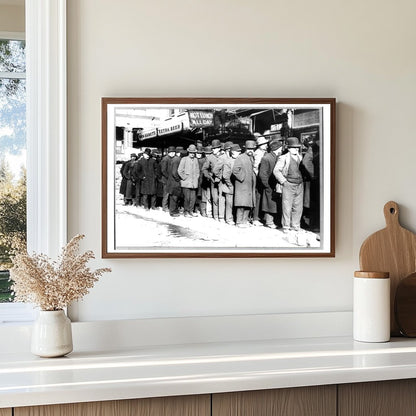 Bowery Bread Line: A Glimpse of 1910 Hardship