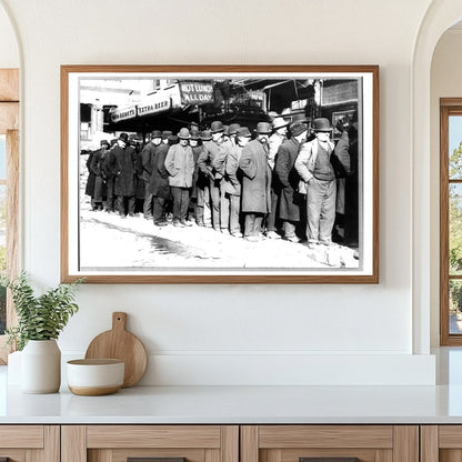 Bowery Bread Line: A Glimpse of 1910 Hardship