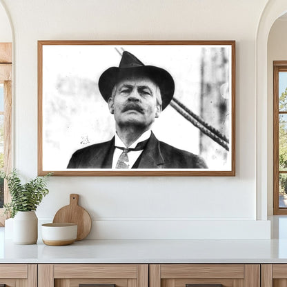 1910 Portrait of a Pioneering Journalist and Explorer