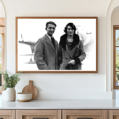 1920s Portrait of a Conductor with His Muse