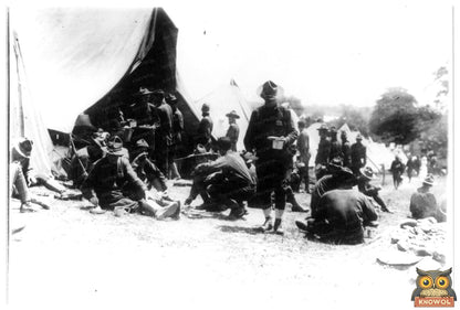 1916 New York National Guard Units on Duty Prep