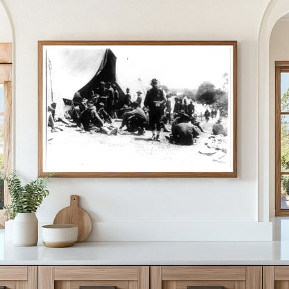 1916 New York National Guard Units on Duty Prep