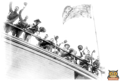 Historic New York National Guard Ferry Training, 1915