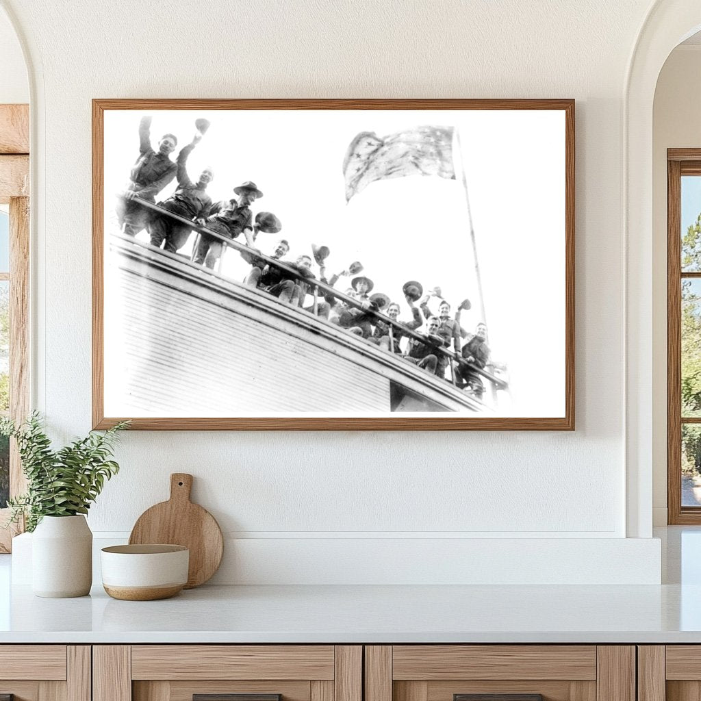 Historic New York National Guard Ferry Training, 1915