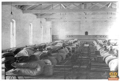 Historic 1910 Leavenworth Prison Dormitory Interior