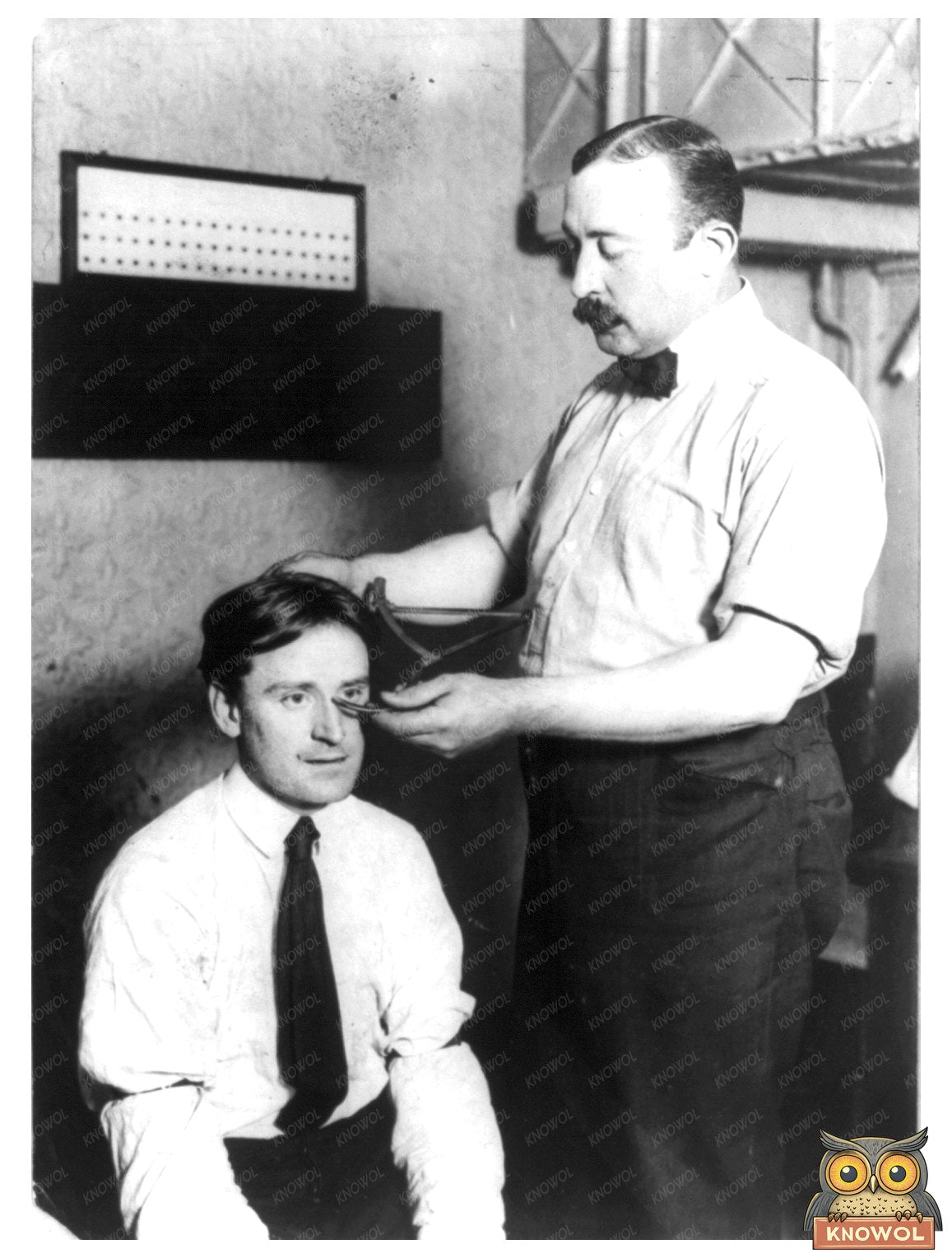 Historic NYC Police Measuring Techniques, 1908