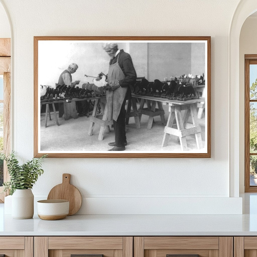 Charming 1916 New York Mens Toy Shop Scene