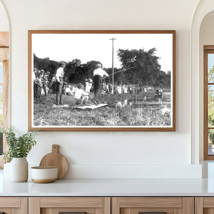 1909 Fly Casting Tournament at Van Cortlandt Park