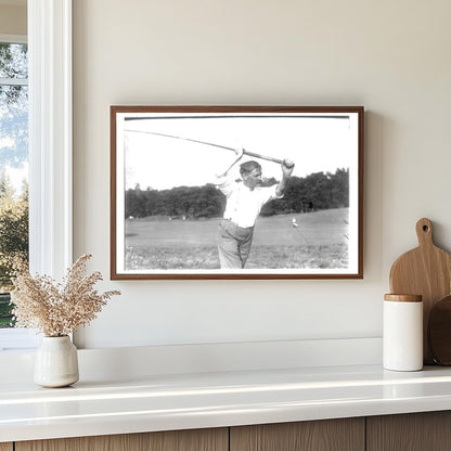 1909 Fly Casting Tournament in Van Cortlandt Park