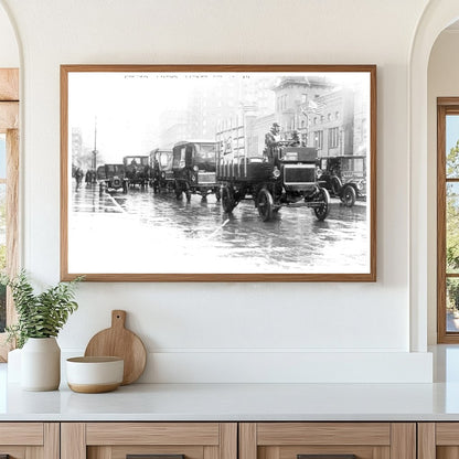 1911 NYC Motor Truck Parade: A Historic Celebration