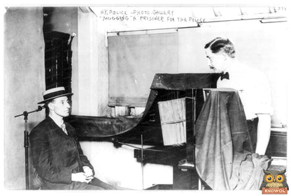 1909 New York Mug Shot: Early Police Procedures