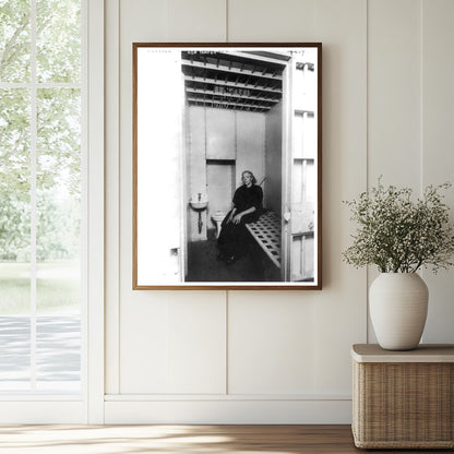 1909 Tenderloin Police Cell: Captured Candid Moment