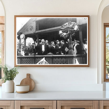 Labor Leader Addresses Striking Workers in NYC, 1916