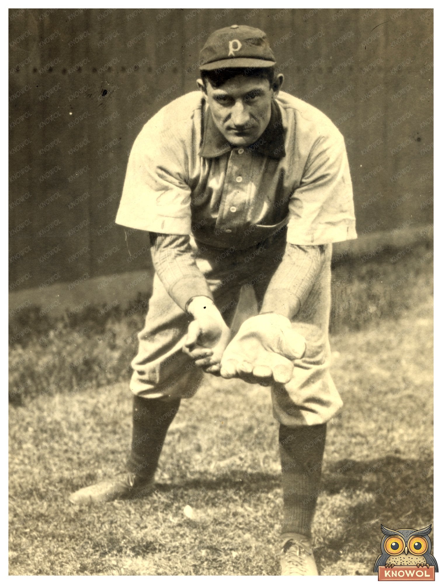 Legendary Honus Wagner: 1911 Pirates Shortstop Photo