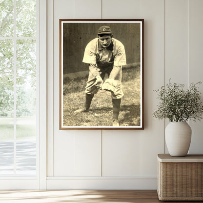 Legendary Honus Wagner: 1911 Pirates Shortstop Photo