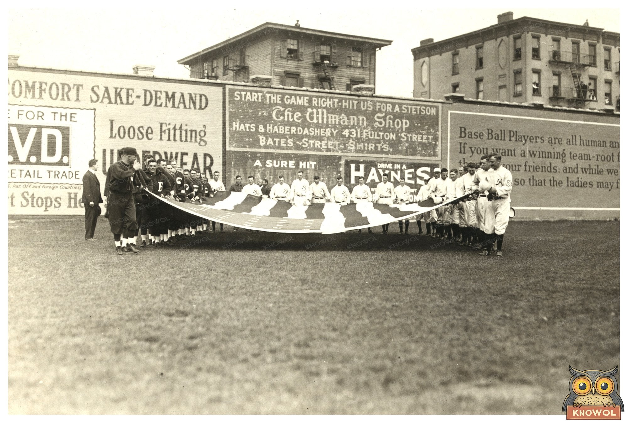 Historic 1914 Baseball Game: Bisons vs. Tip Tops