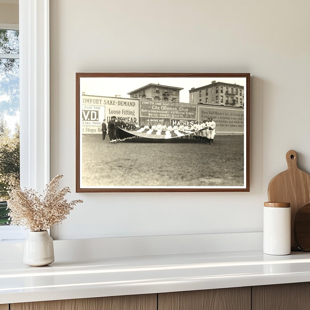 Historic 1914 Baseball Game: Bisons vs. Tip Tops