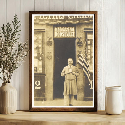 1915 Florence Portrait of Roosevelts Striking Double