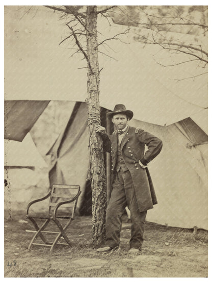 Ulysses S. Grant City Point Virginia August 1864 Print
