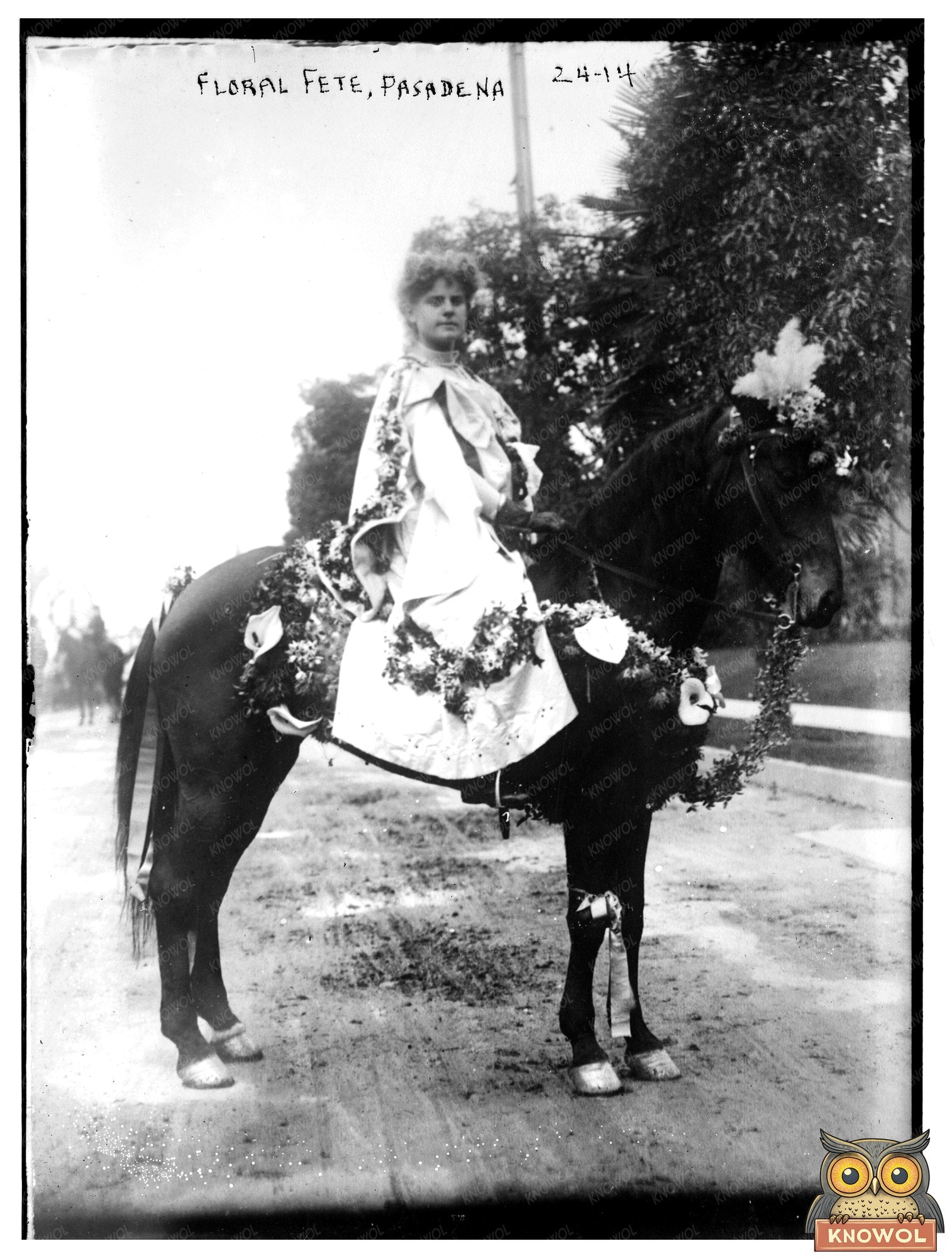 Elegant Equestrienne at Pasadena Floral Festival
