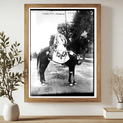 Elegant Equestrienne at Pasadena Floral Festival