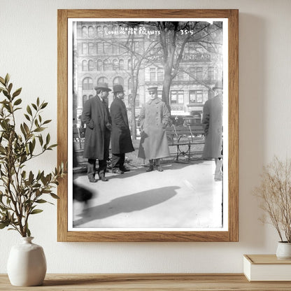 1908 Union Square Recruitment Event in New York City