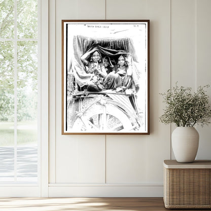 1922 Nautch Girls Performing Traditional Indian Dance