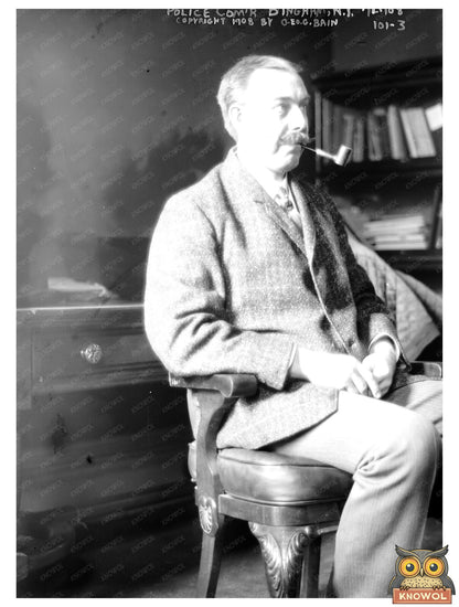 Early 20th Century Police Commander Portrait