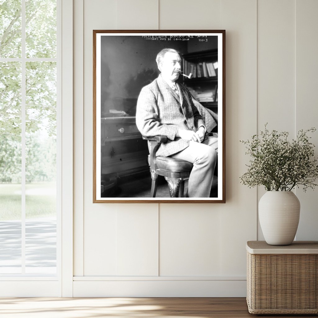 Early 20th Century Police Commander Portrait