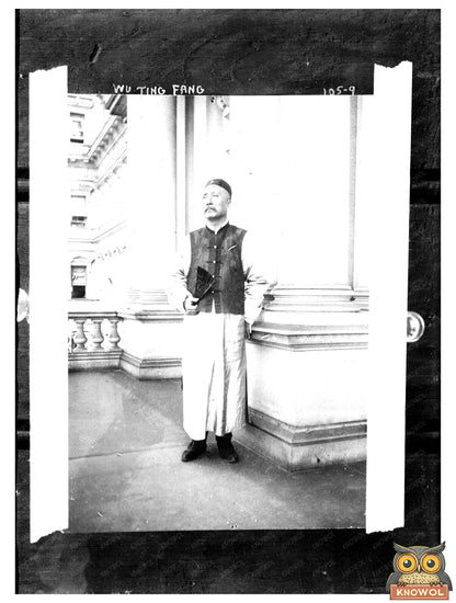 Elegant Portrait of Chinese Diplomat in New York