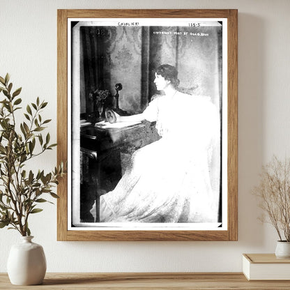 Cavalieri: Glamour and Grace at Her Vanity, 1907