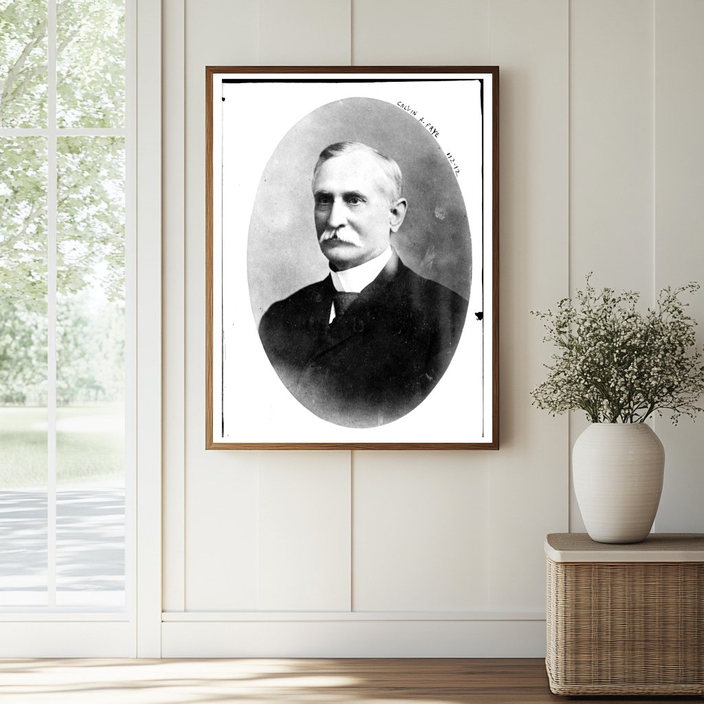 Historic Cameo Portrait of a 20th-Century Leader