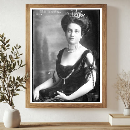 Elegant 1908 Portrait Bust of Mrs. Guggenheim