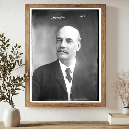 J. Franklin Fort: New Jersey Governors Portrait Bust
