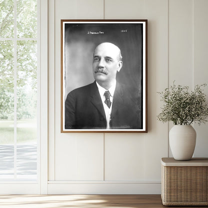 J. Franklin Fort: New Jersey Governors Portrait Bust