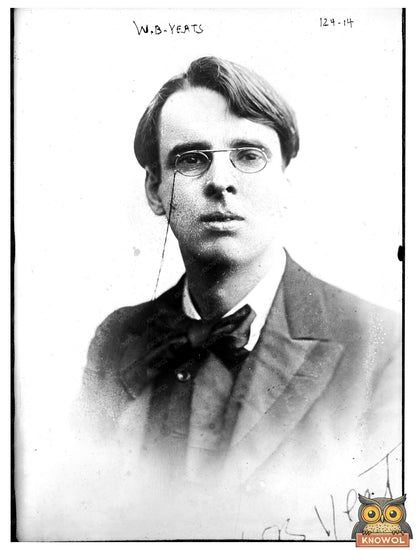 1920 Bust of W.B. Yeats: Iconic Irish Poet Portrait