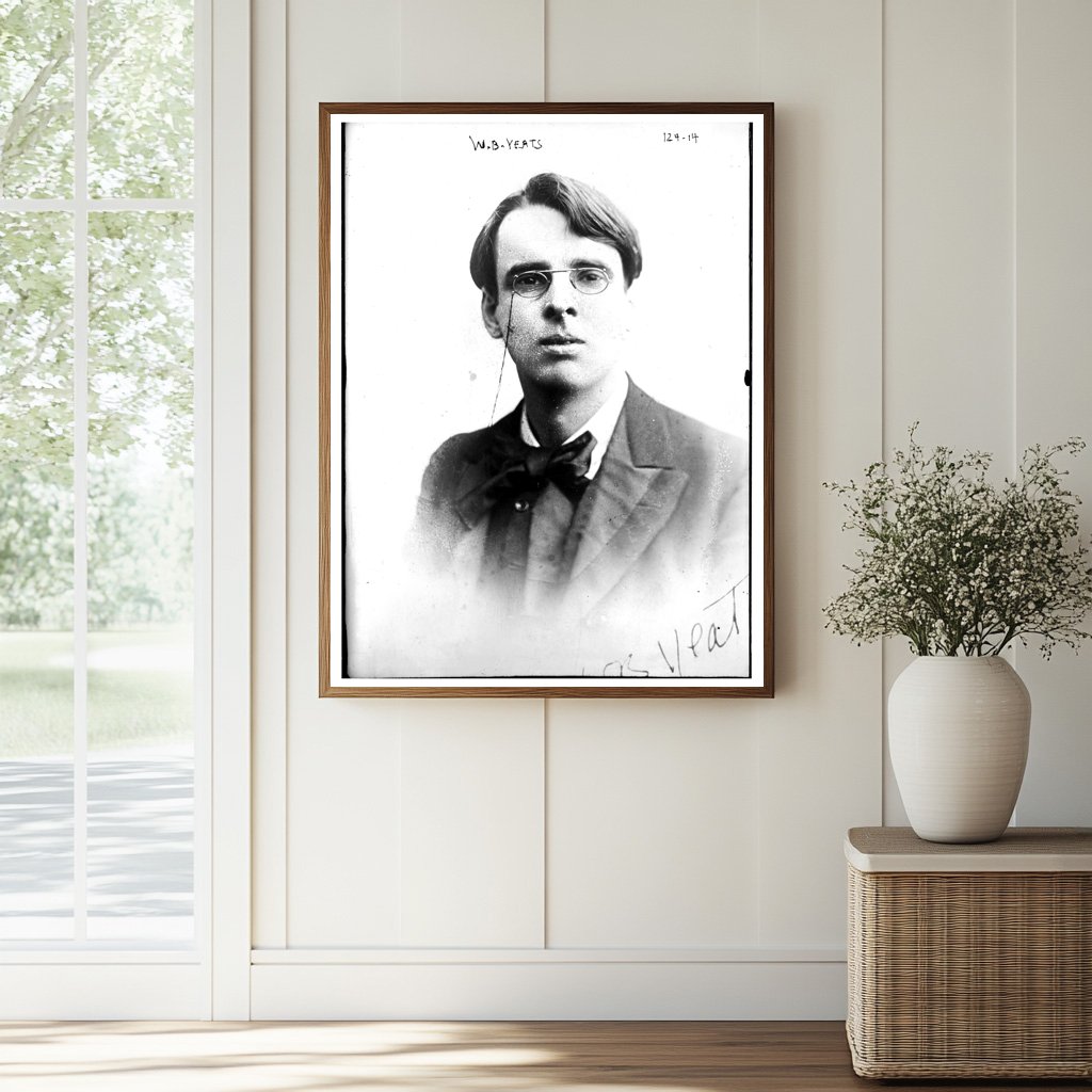 1920 Bust of W.B. Yeats: Iconic Irish Poet Portrait