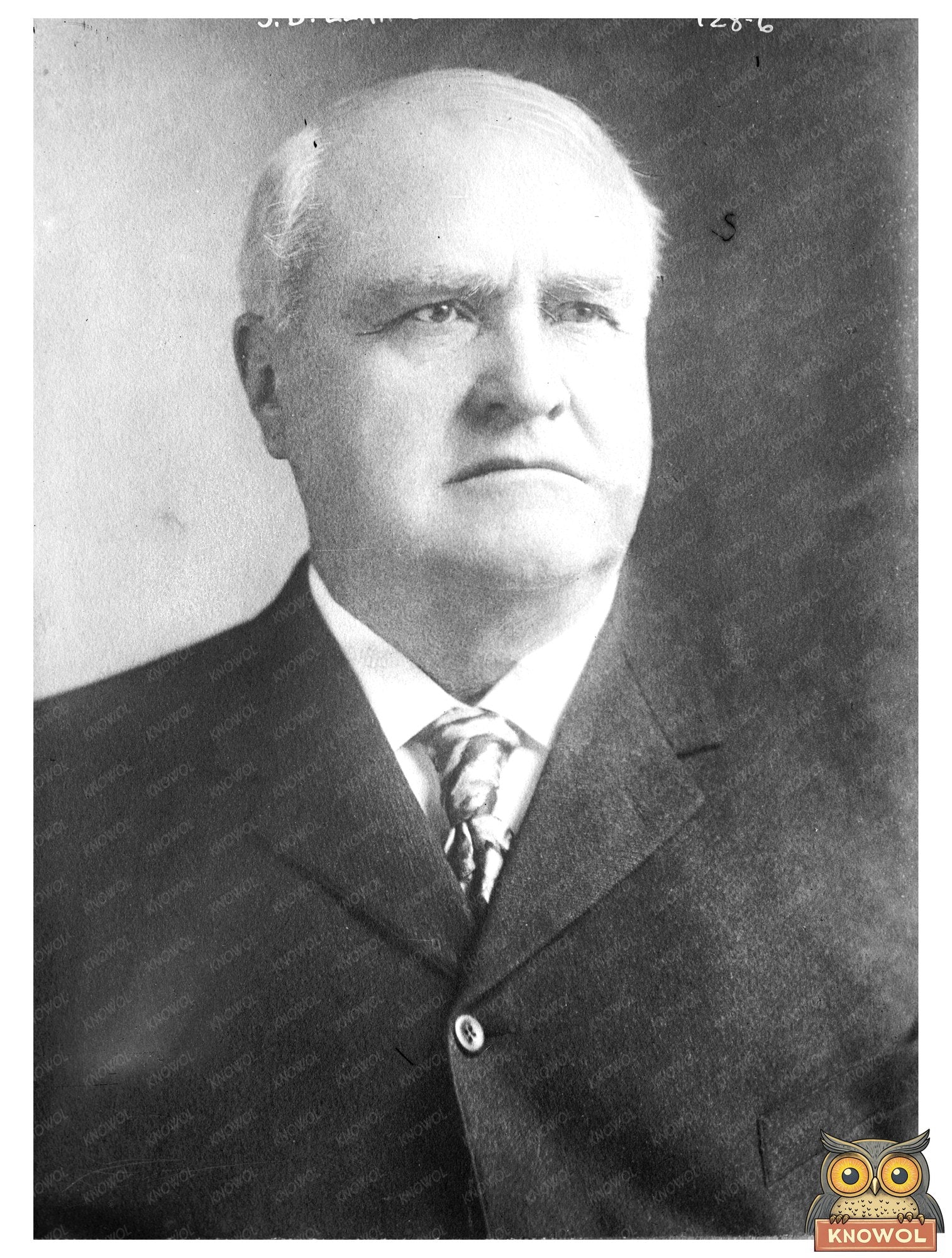 Timeless Portrait Bust of a Historic U.S. Senator